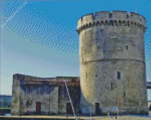 Chain Tower In La Rochelle Diamond Painting