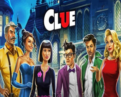 Clue Game Diamond Painting