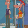 Phineas And Ferb Animation Diamond Paintings