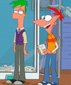 Phineas And Ferb Animation Diamond Paintings