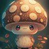 Cute Mushroom Diamond Painting