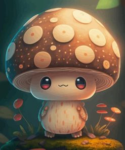 Cute Mushroom Diamond Painting