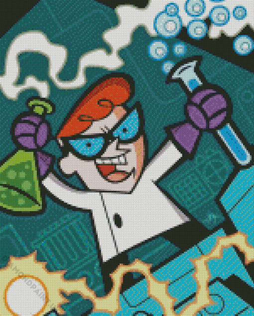 Dexters Laboratory Diamond Painting