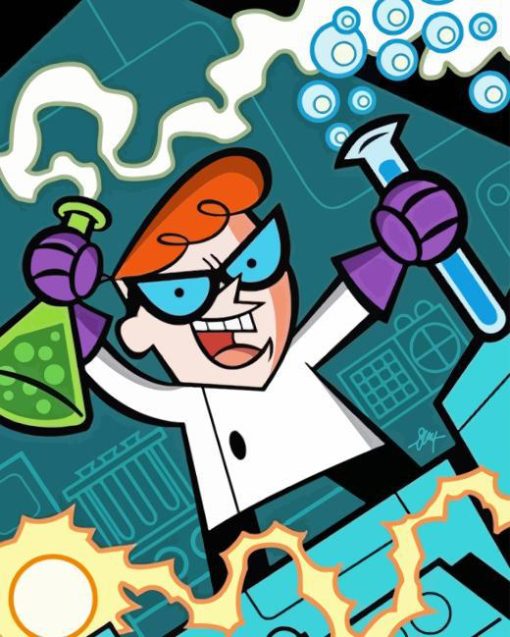 Dexters Laboratory Diamond Painting