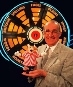 English Actor Jim Bowen Diamond Painting