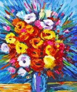 Flowers Vase By Slava Ilyayev Diamond Painting