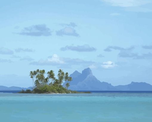 French Polynesia Tahaa Diamond Painting