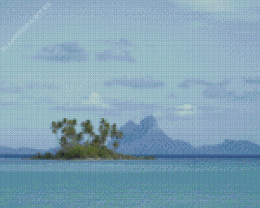 French Polynesia Tahaa Diamond Painting