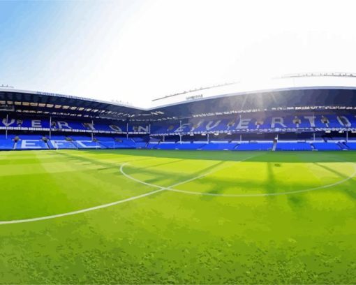 Goodison Park Stadium Diamond Painting