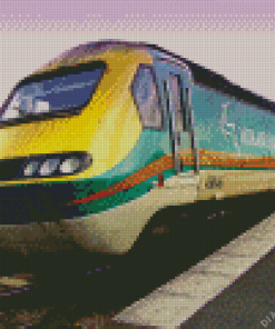 Intercity 125 Train Diamond Painting