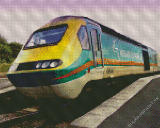 Intercity 125 Train Diamond Painting