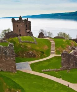 Ireland Loch Ness Diamond Painting