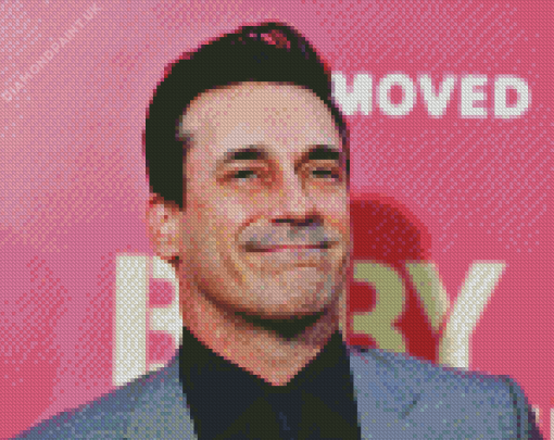 Jon Hamm Diamond Painting