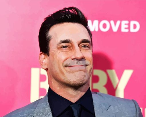 Jon Hamm Diamond Painting