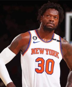 Julius Randle New York Knicks Diamond Painting