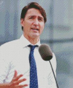 Justin Trudeau Diamond Painting