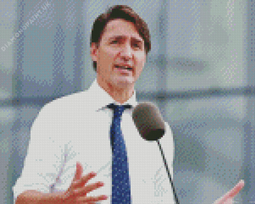 Justin Trudeau Diamond Painting