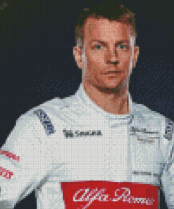 Kimi Raikkonen The Iceman Diamond Painting