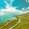 Lavaux Vineyard Landscape Diamond Painting