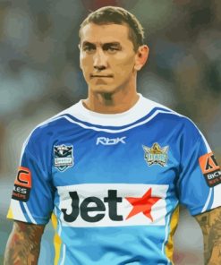 Matt Rogers Gold Coast Titans Diamond Painting