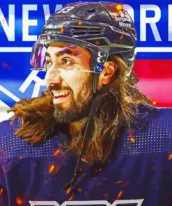 Mika Zibanejad Diamond Painting