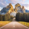 Mountain Italy Road Diamond Painting