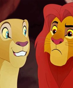 Nala And Simba Diamond Painting