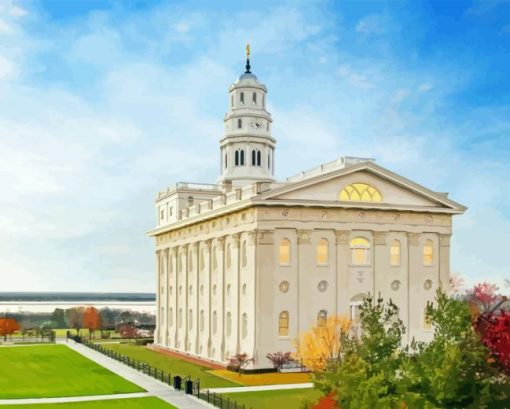 Nauvoo Temple Diamond Painting