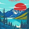 North Cascade Range Poster Diamond Painting