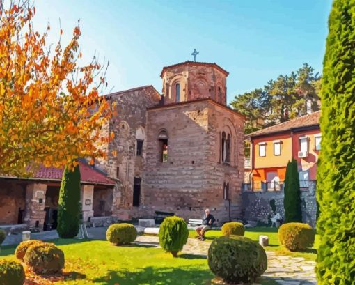 Ohrid Saint Sophia Diamond Painting