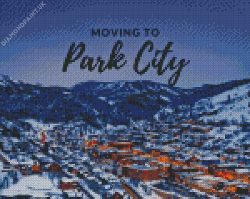 Park City Utah Poster Diamond Painting