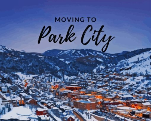 Park City Utah Poster Diamond Painting