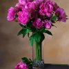 Pink Peonies In A Vase Diamond Painting