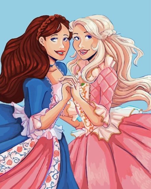 Princess Anneliese And Erika Diamond Painting