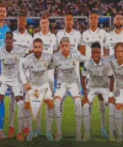 Real Madrid Players Diamond Painting