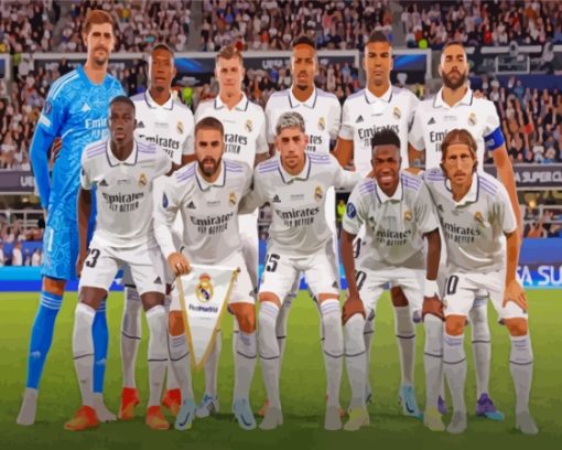 Real Madrid Players Diamond Painting