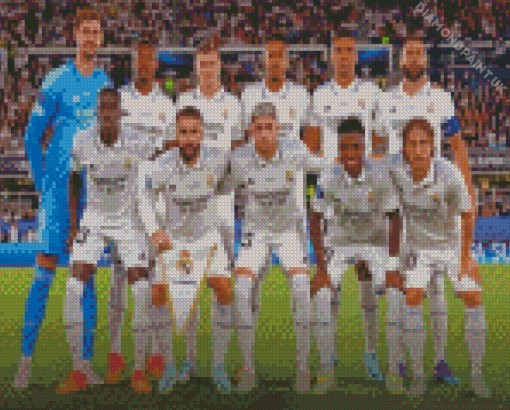 Real Madrid Players Diamond Painting