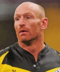 Rugby Player Gareth Thomas Diamond Painting