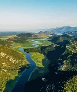 Skadar Lake Diamond Painting