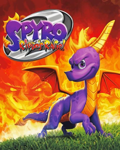 Spyro Reignited Diamond Painting