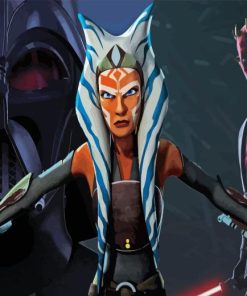 Star Wars Clone Wars Ahsoka Diamond Painting