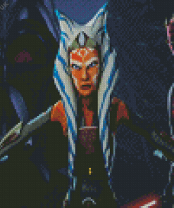 Star Wars Clone Wars Ahsoka Diamond Painting