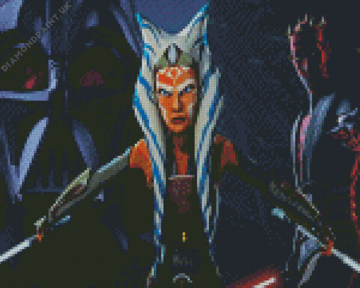 Star Wars Clone Wars Ahsoka Diamond Painting