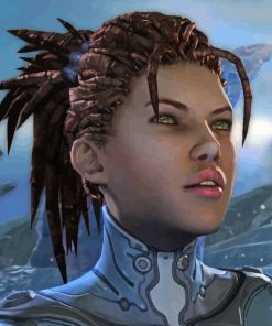 Starcraft Sarah Kerrigan Diamond Painting