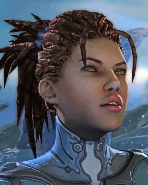 Starcraft Sarah Kerrigan Diamond Painting