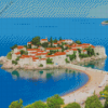 Sveti Stefan Diamond Painting