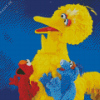 The Muppets Big Bird Diamond Painting