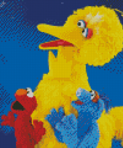 The Muppets Big Bird Diamond Painting