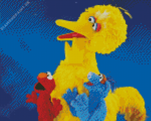 The Muppets Big Bird Diamond Painting