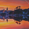 Truro River At Sunset Diamond Painting